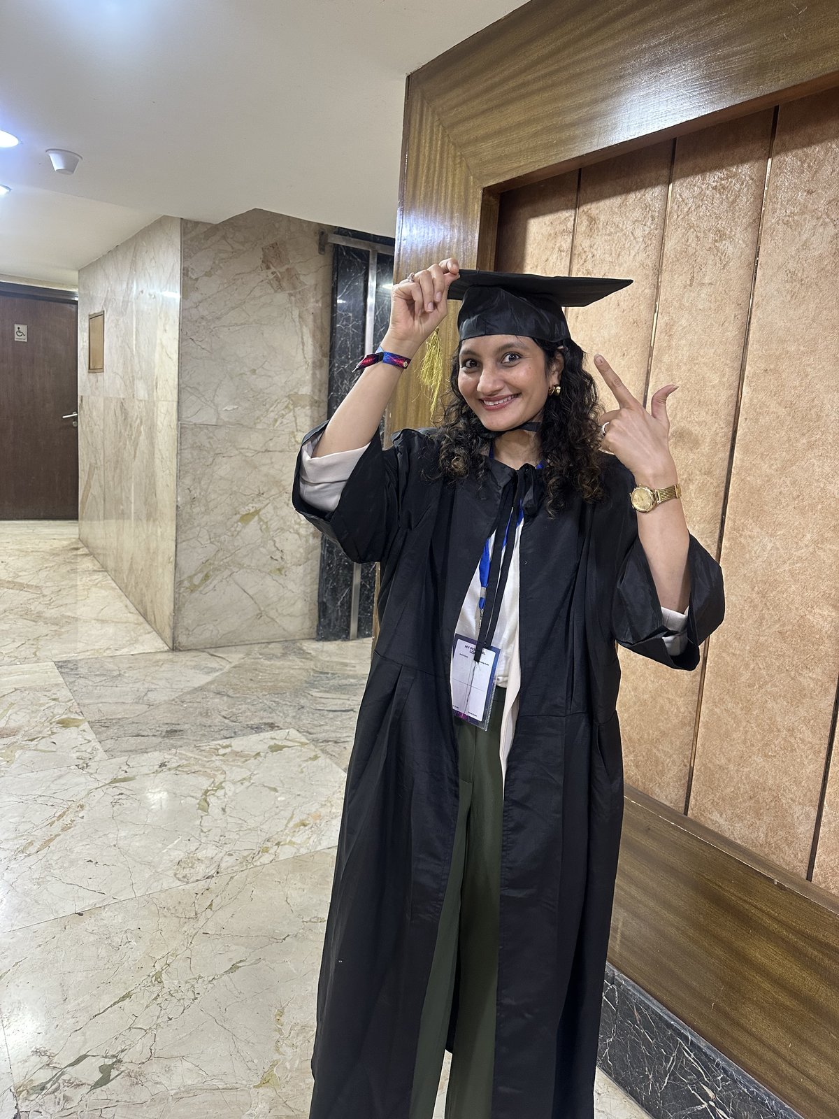Cap, gown and a moment worth marking.