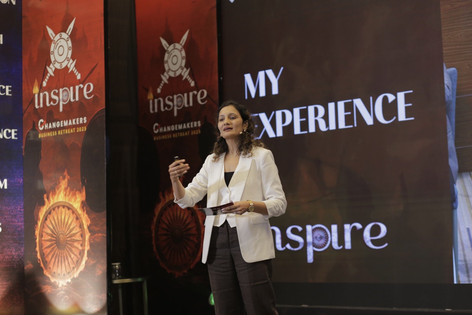 Sharing the experience.