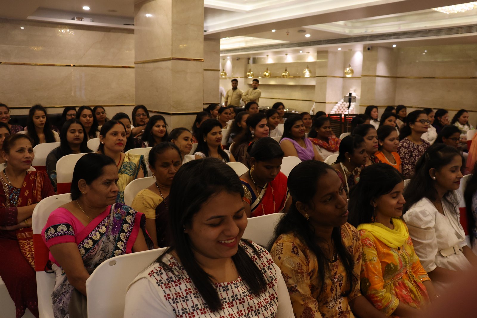 The audience.